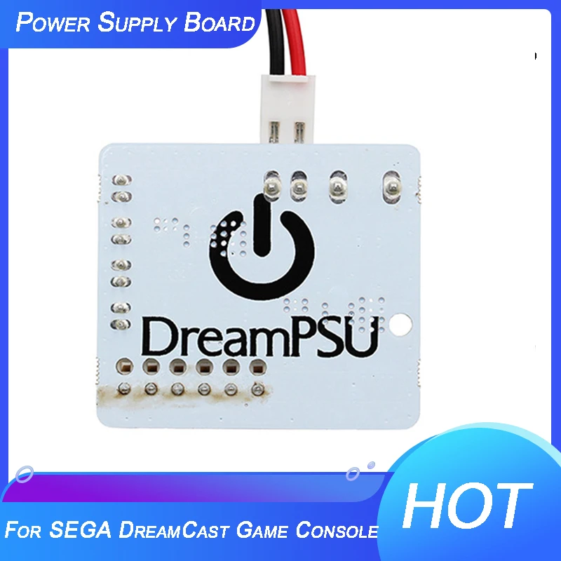 

High Quality 1pc Newest DreamPSU Rev2.0 12V Power Supply Mod Fit for SEGA DreamCast Replacement Games Power Supply Module Parts
