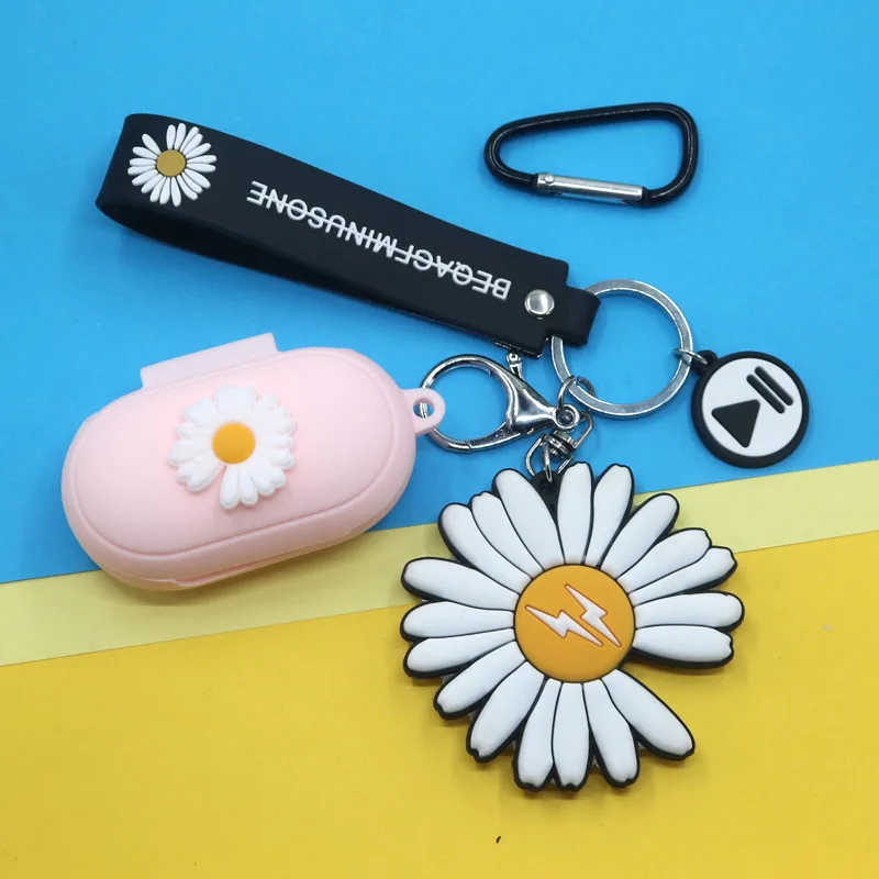 

Cute Flower Cover for Samsung Galaxy Buds Plus 2020 Case Wireless Bluetooth Earphone Portable Silicone Case Box Decor