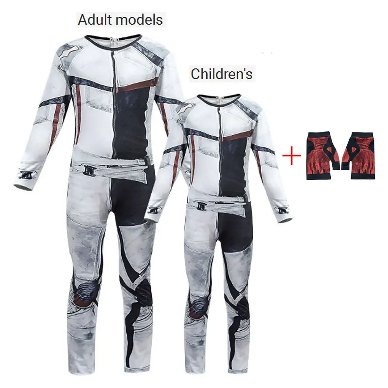 Детские костюмы для мальчиков 3 косплей Карлос платье детские на Хэллоуин