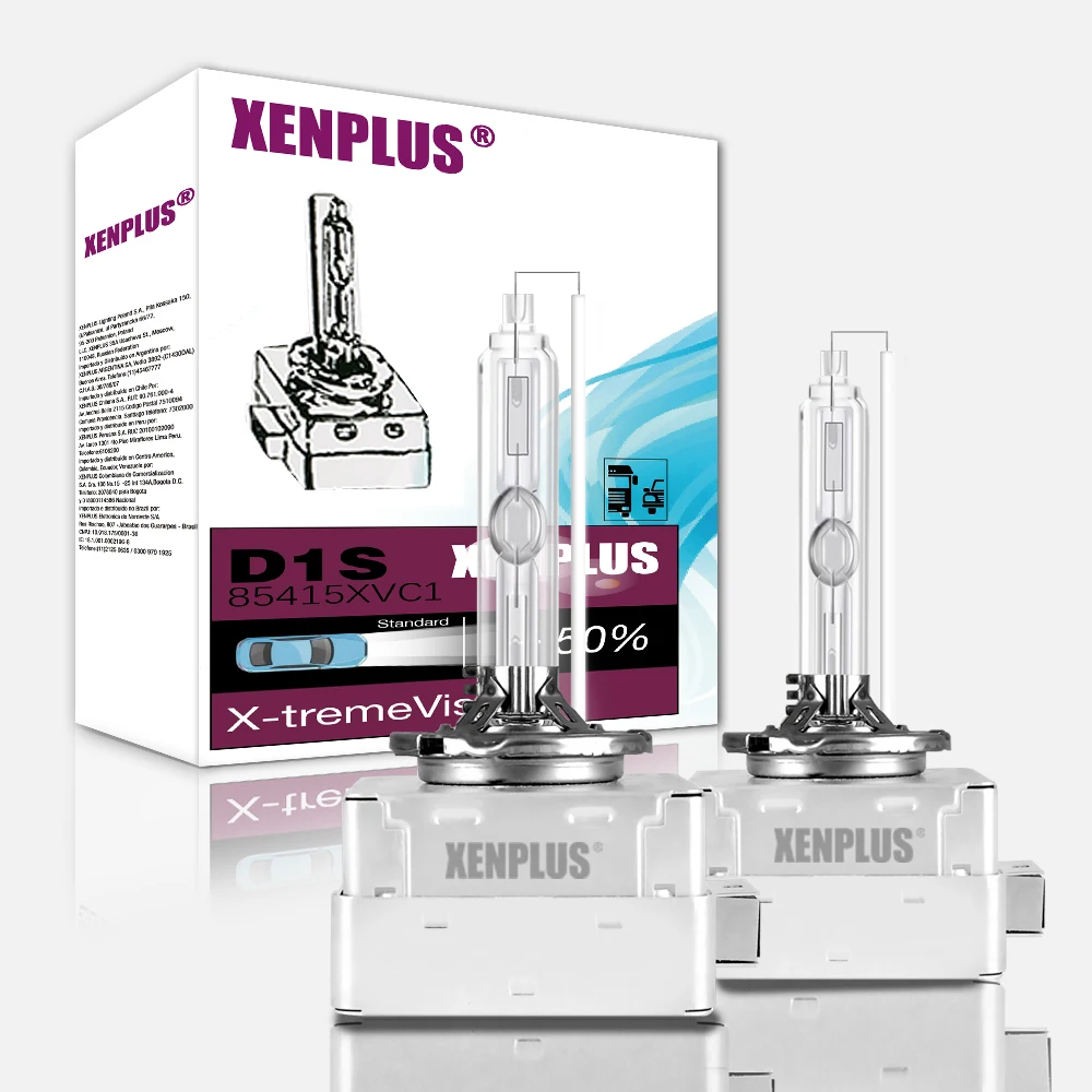 Ксеноновая лампа Xenplus 1 пара высокая яркость быстрый запуск 35 Вт D1S D2S D2R D3S D4S D4R 4300k