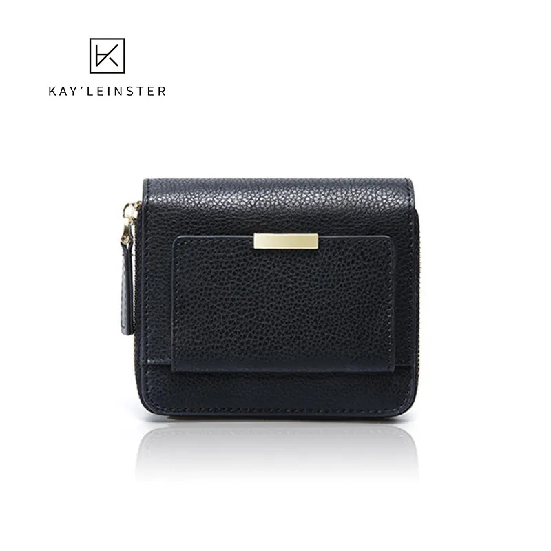 Дамы Кожаный Бумажник Мода Небольшой Короткий Люксовый Бренд Женщины Кошелек