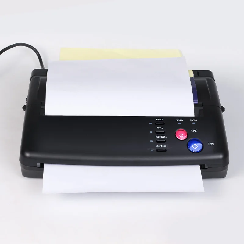 Tattoo Stencil Maker Transfer Machine Thermal Copier Printer With Gift 10 Pieces Papers | Красота и здоровье