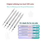 Электронный наконечник для паяльника, оригинальная сопла для паяльной станции, с идентификацией по отпечатку пальца