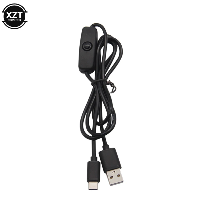 Кабель питания Raspberry Pi 4 зарядный кабель USB Type-C с выключателем для RPI Model B 4B |