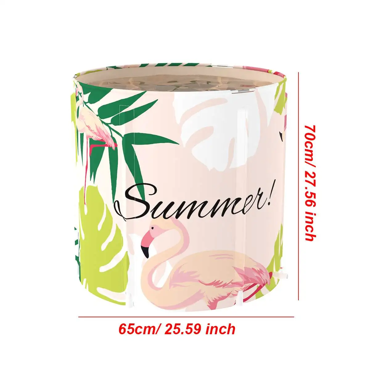 

Portable Foldable Bathtub Large Adult Bath Bucket Baby Swimming Pool Insulation Separate Family Bathroom SPA Massage Tub