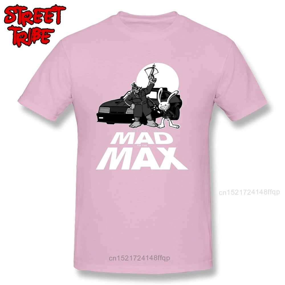 Футболка MAD to the MAX мужские футболки с принтом кролика новая модная синяя одежда