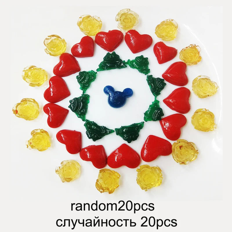 20 шт./пакет случайный кристаллическая почва воды бусины гидрогель орбиз orbiz