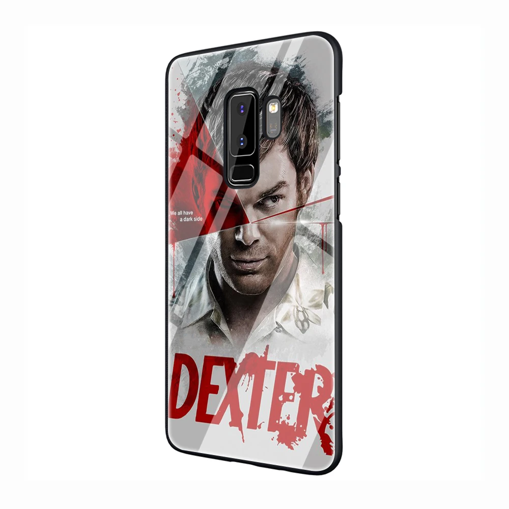 G2 EWAU Dexter ломтик Стекло чехол для телефона для samsung Galaxy S7 8; большие размеры 9, 10; плюс 10 плюс Note8 9 10 плюс A10 20 30 40 50 60 70 - Цвет: G2