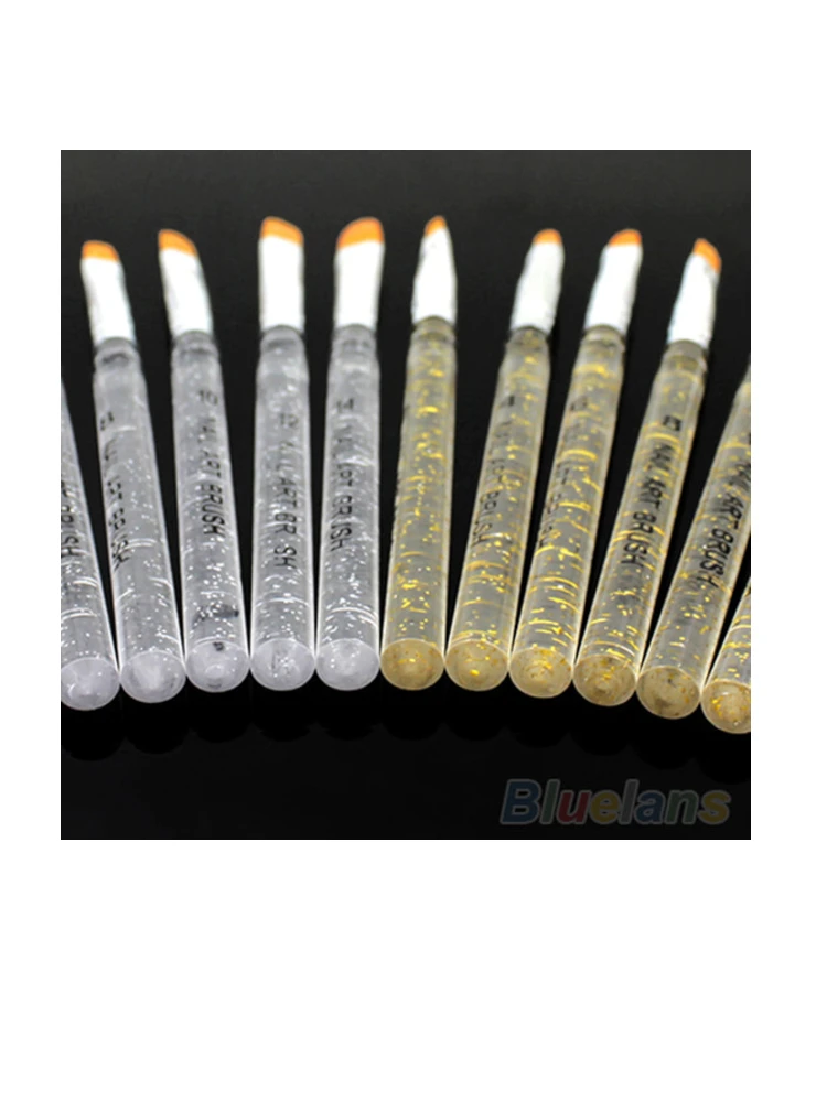 7Pcs Профессиональная УФ-гель Кисть ногтей DIY Живопись Рисунок набора кисточек для