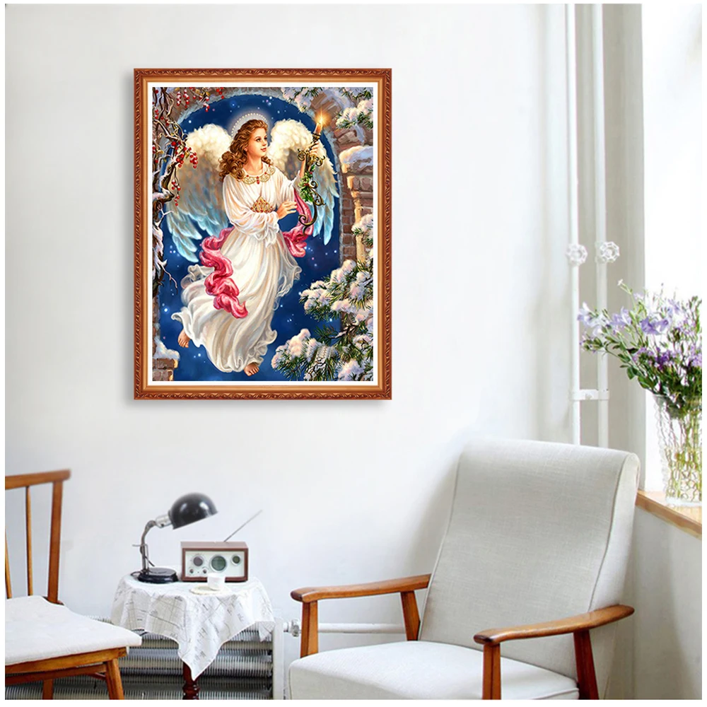 Алмазная живопись религиозный узор домашний декор полный квадрат вышитый