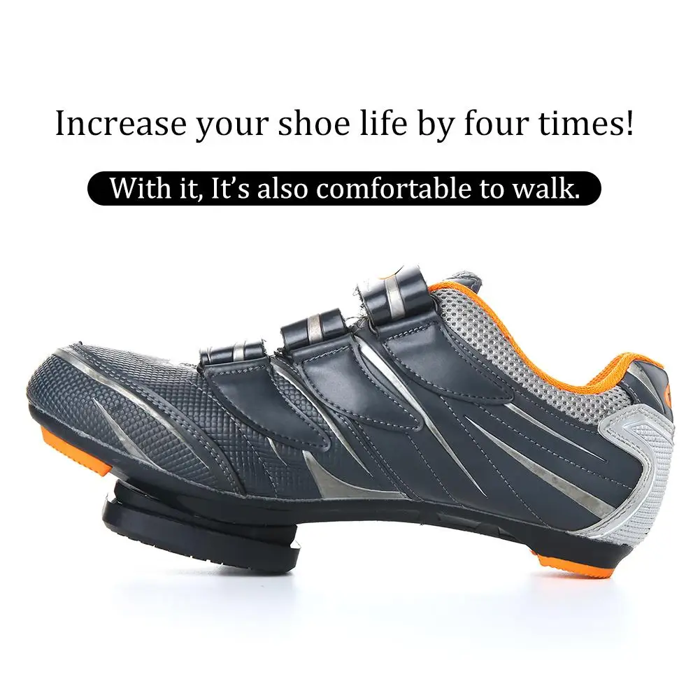 1 пара анти-скольжение прочный Quick Release велосипедные туфли чехол накладка