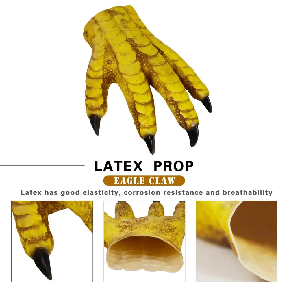 Космаска головы орла и игрушечный набор когтей костюм на Хэллоуин