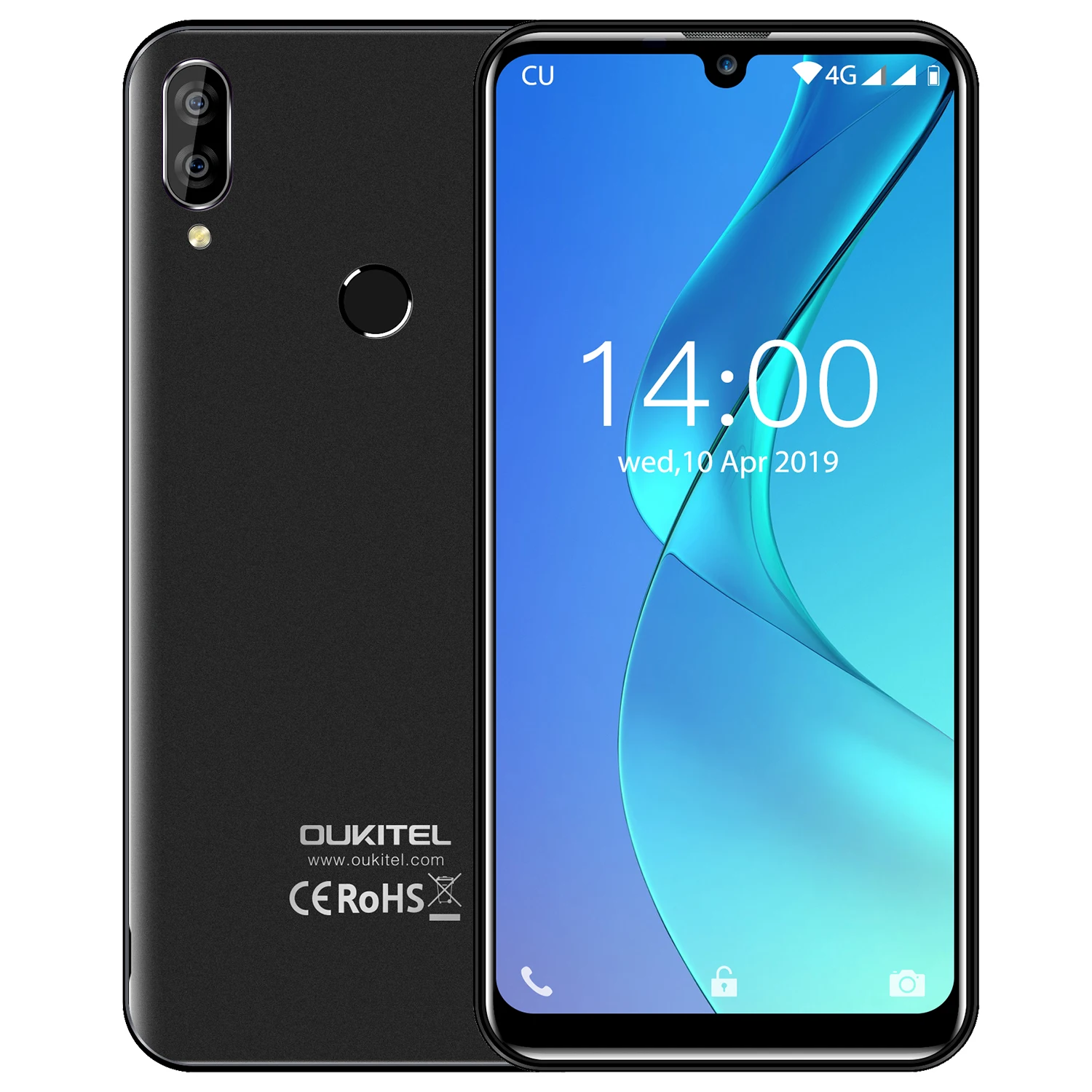 Смартфон OUKITEL C16 Pro 32 Гб 3 оперативной памяти отпечаток пальца 2600 мА*ч