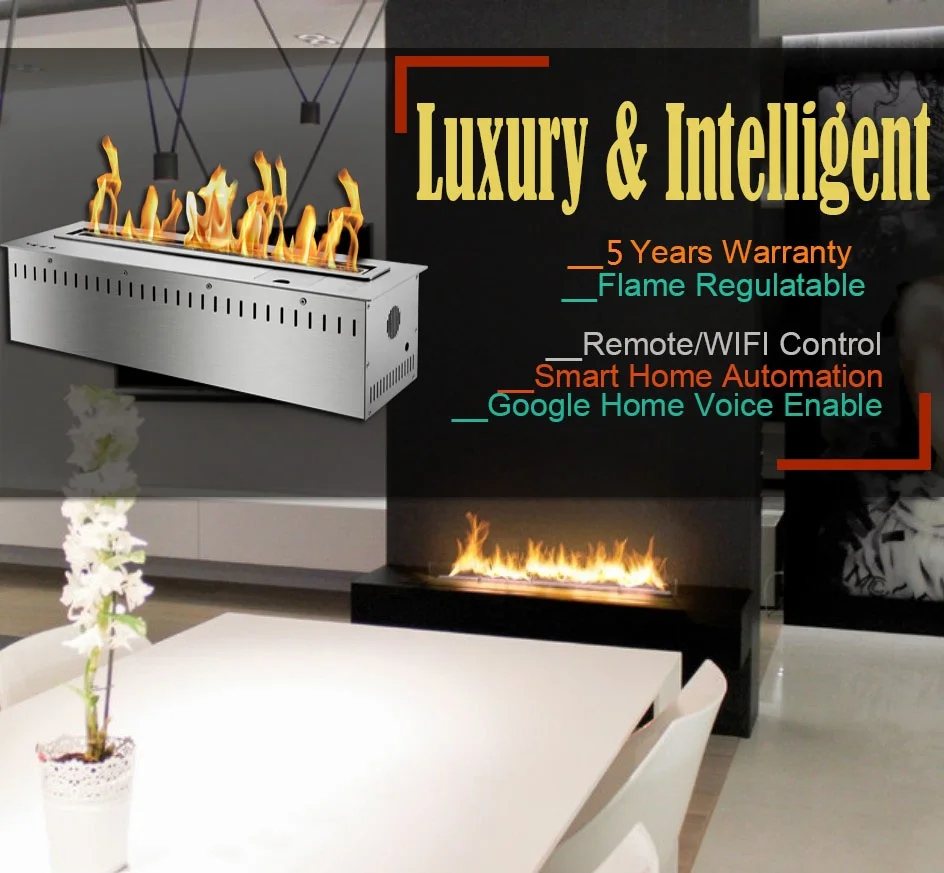 

Inno-Fire 36 inch modern smart fireplace wholesale fire pits