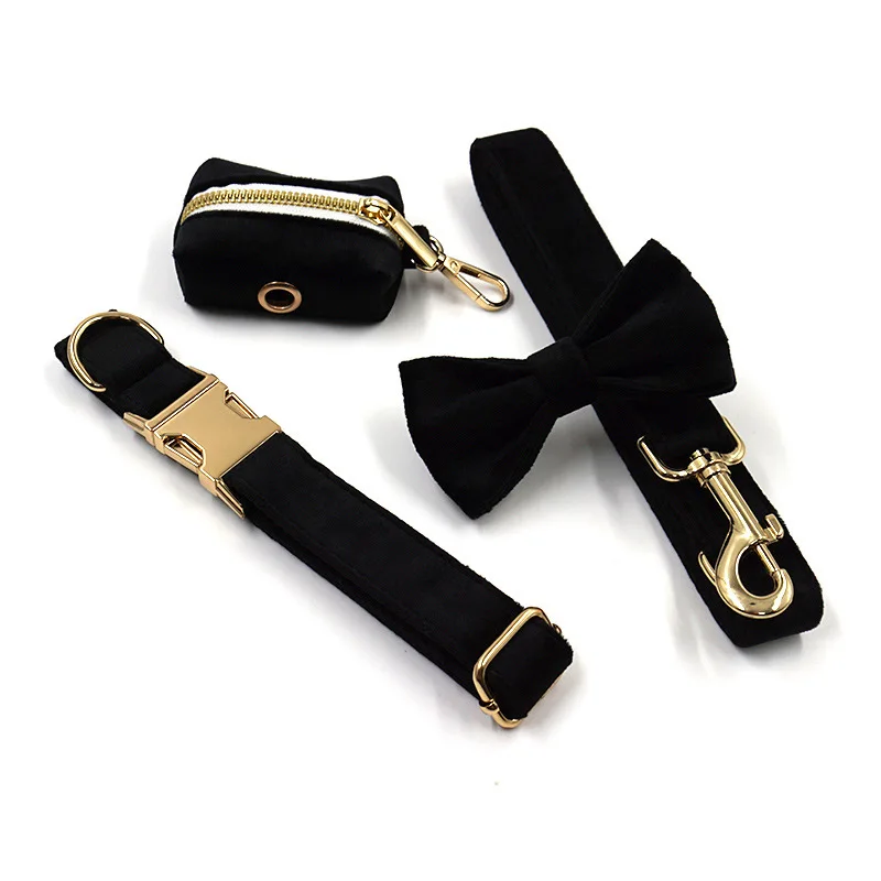 

Dog Collar Leash Poop Bag Pets Dogs Accessories Engraving ID Harness Big Dog Puppy German Shepherd Chihuahua Pug Bull Rottweiler