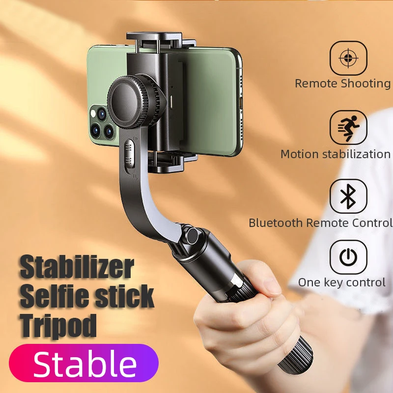

Wireless Bluetooth Photo Stabilizer Anti Vibration Self Timer Foldable Mini Tripod IOS Android Remote Control Perche Selfi Stick