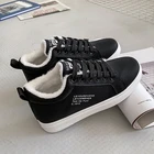 Зимняя Брендовая женская обувь, теплая плюшевая женская повседневная обувь на меху, модные кроссовки на шнуровке, женские зимние ботинки на платформе