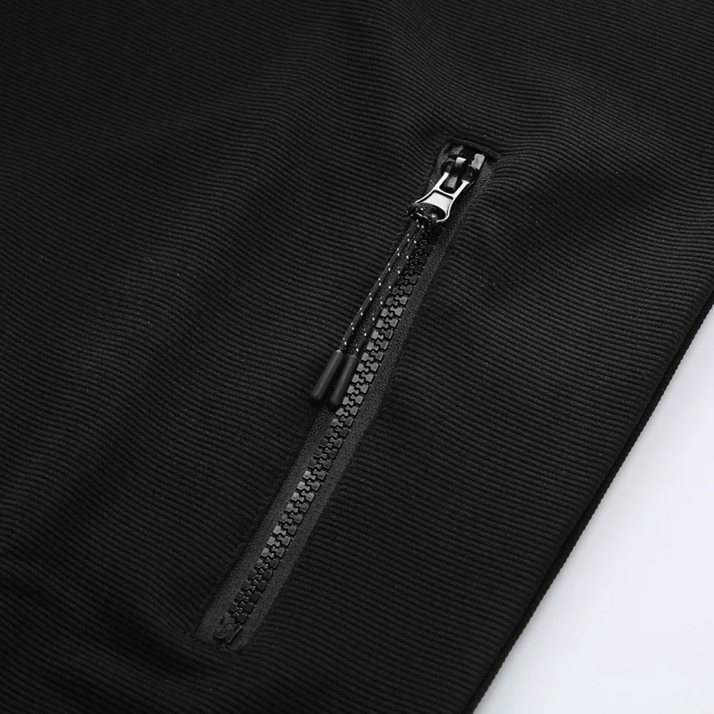 Мужская спортивная одежда осенняя толстовка с капюшоном и карманом комплект из