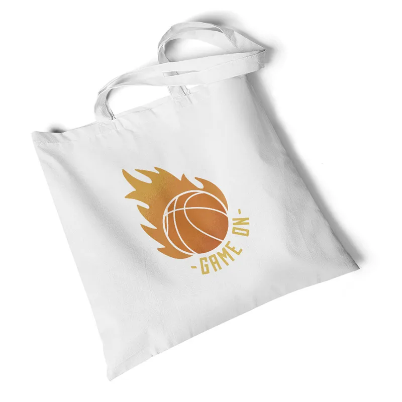 Холщовая многоразовая сумка для покупок сумочка тоут на ремне тканевый дорожный