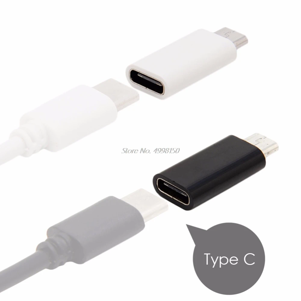 1 шт. Micro USB 2 0 5Pin штекер к 3 Type C гнездовой разъем адаптер для передачи данных Прямая