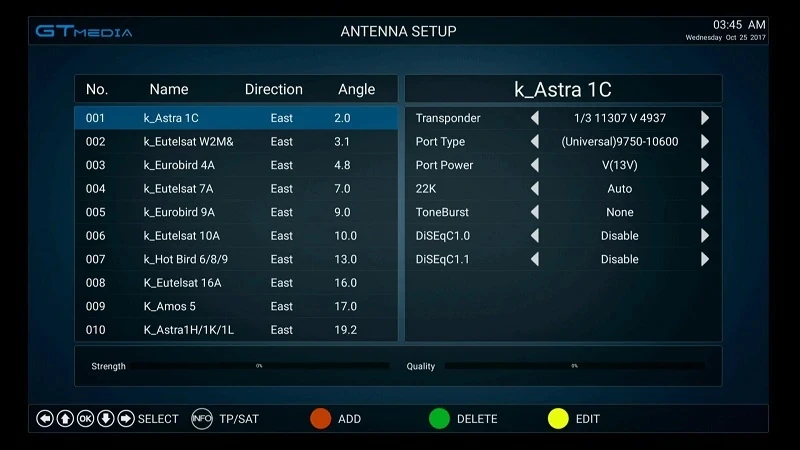 Freesat/GTmedia GTC спутниковый ресивер DVB-S2/T2/кабель ISDBT android 6,0 Поддержка IPTV Netflix cccam Youtube wifi декодер PK H96