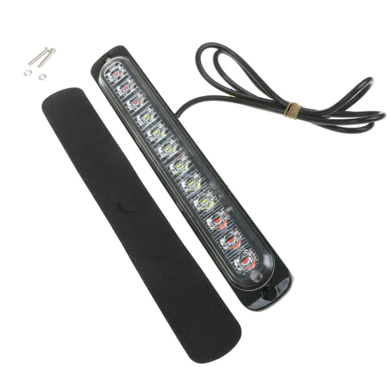 2 шт. 7 5 дюймов красный/белый/красный 12-светодиодный ультра-тонкий автомобиль