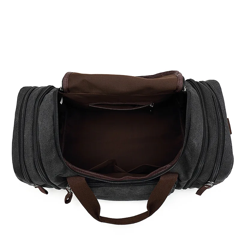 

New Fashion Outdoor Travel Bag Portable Canvas Messenger Bag Trendy Large Capacity Casual Shoulder Bag
