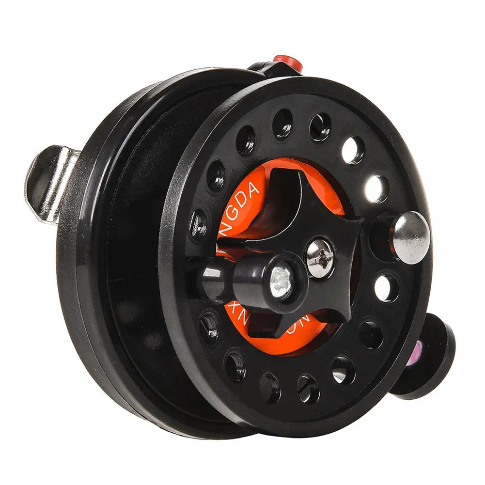 

Winter Ice Fishing Reels Ball Bearings Reels Mini Fishing Reel Carp Fishing Outdoor Fish Brake Handle Front Reel Tool HD68-4B/3B