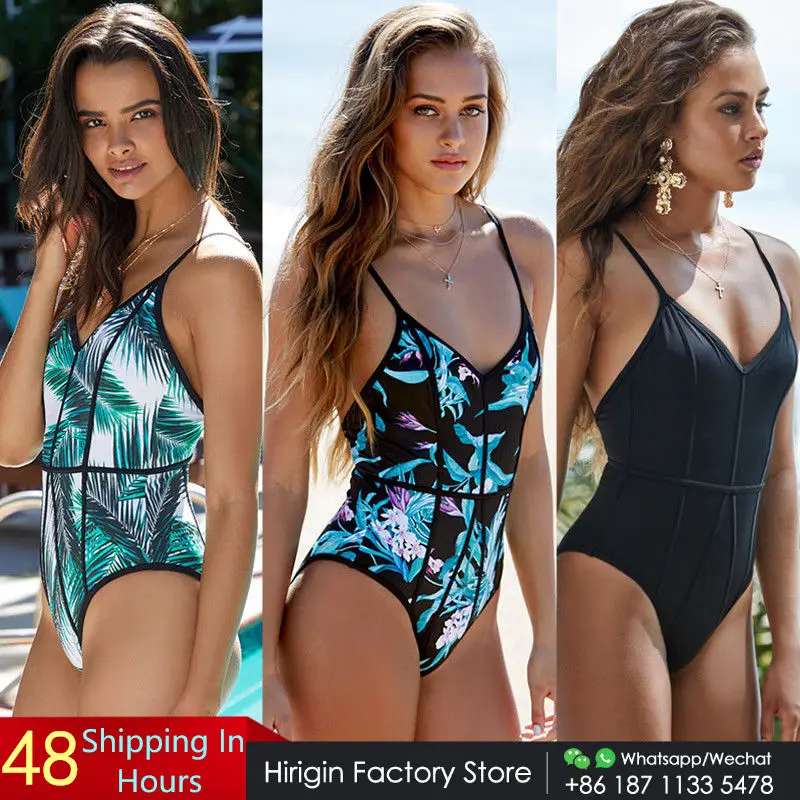 Новинка 2018 женские цельные купальники с пуш ап подкладкой купальные костюмы