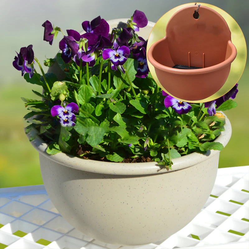 

Hanging Plant Flower Pot Flowerpot Basket Planter Wall Mounted Decoration DIY