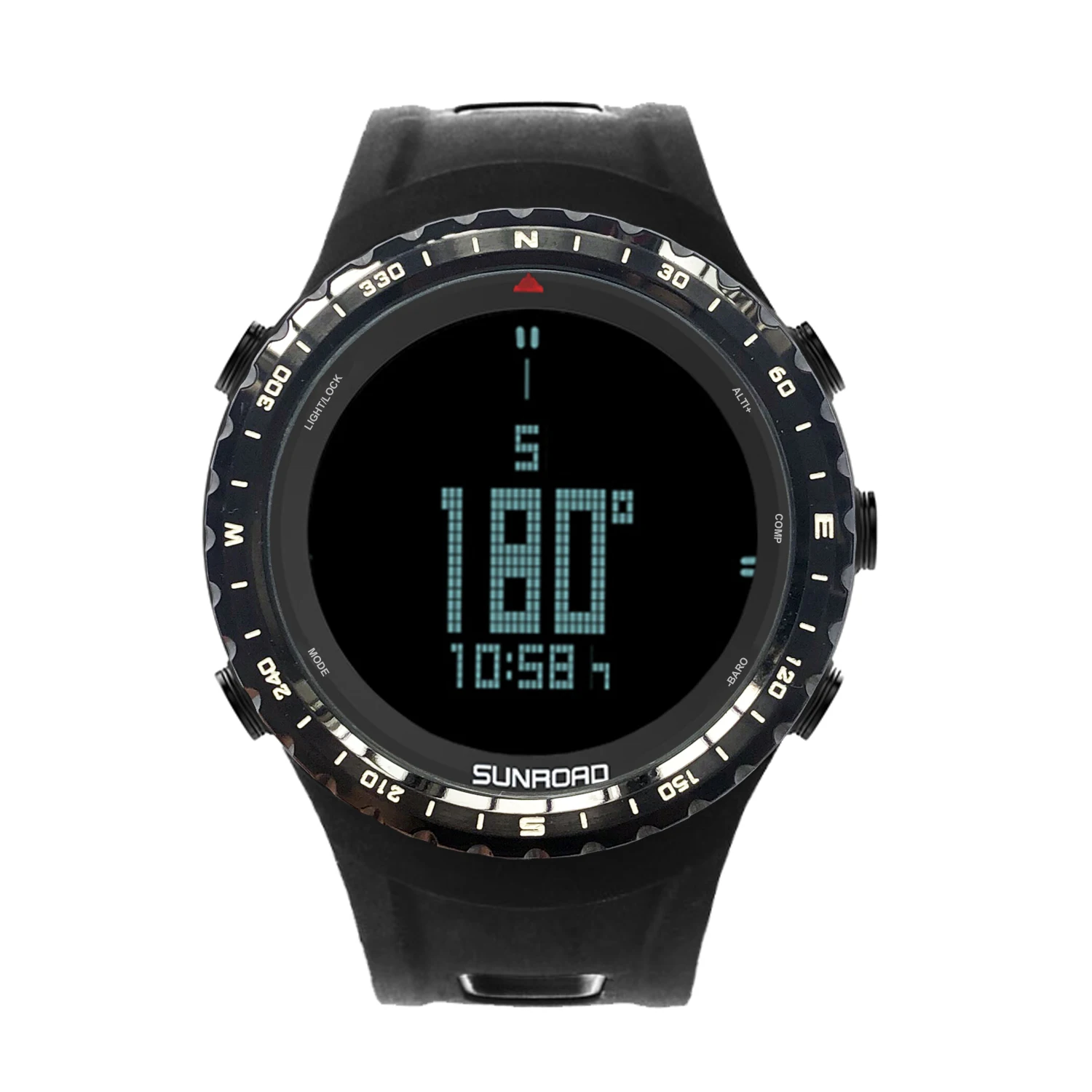 Часы наручные SUNROAD Мужские Цифровые с шагомером барометром компасом высотомером