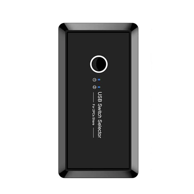 USB распределительный переключатель 4 порта 2 компьютера периферийный коммутатор