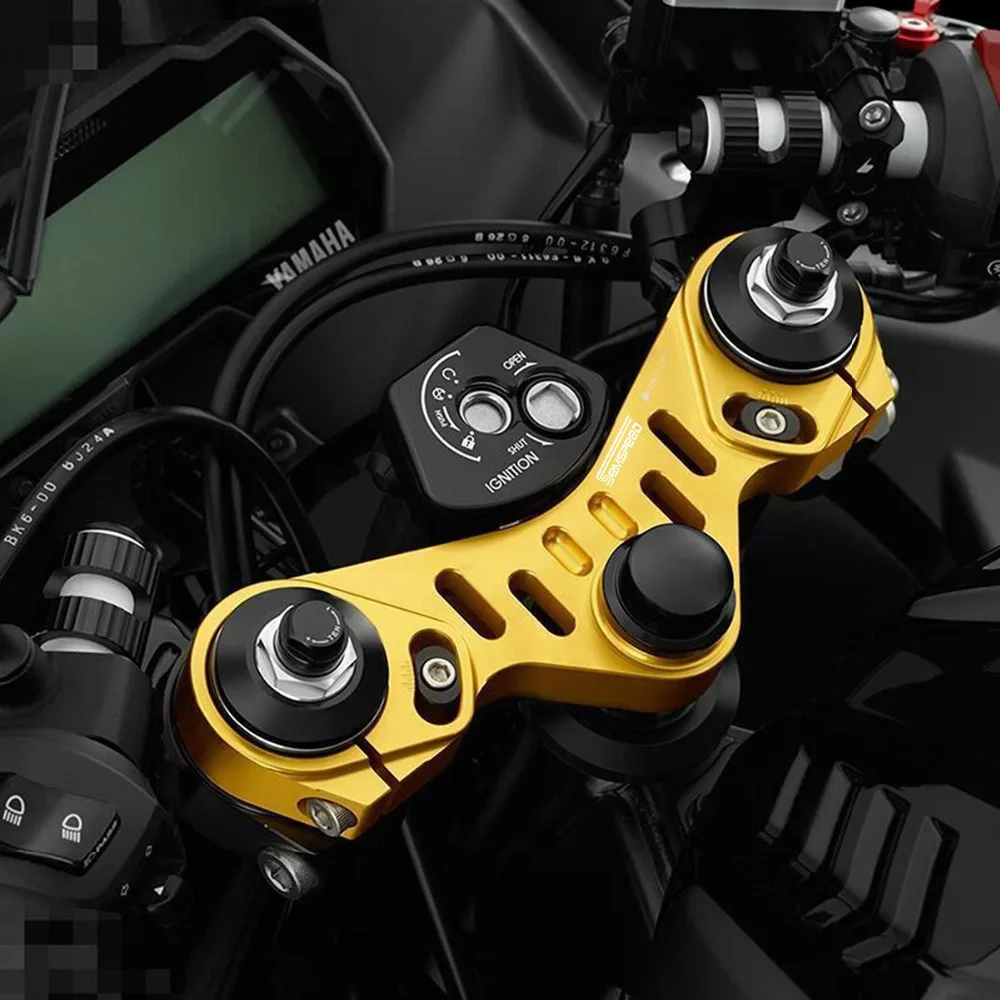 CNC мотоцикл передняя вилка кронштейн амортизатора баланс бандажа для YAMAHA- YZF R3 R25 YZF R3 R25