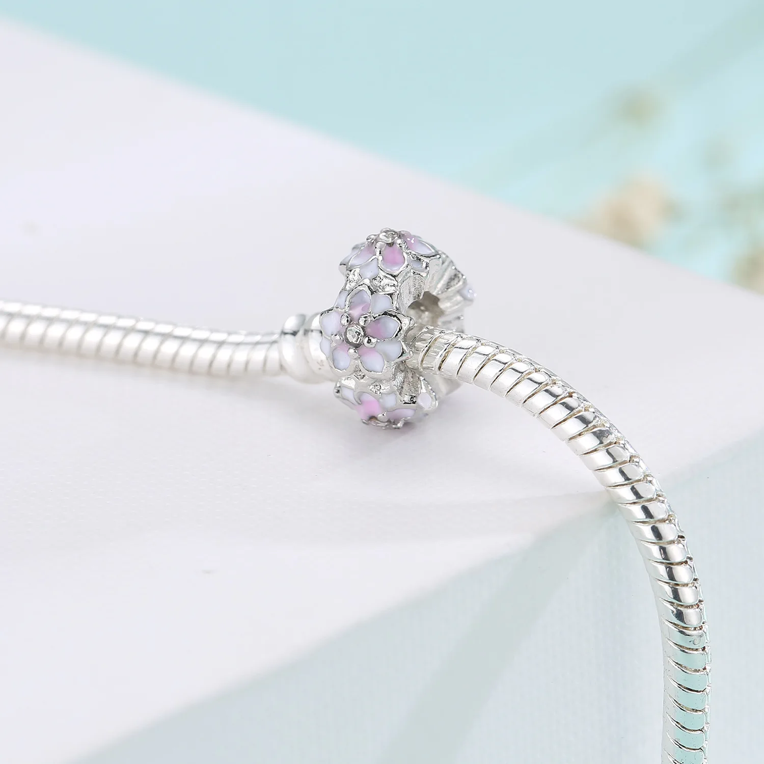 Fit Pandora Подвески Серебро 925 оригинальный браслет ювелирные изделия День Святого