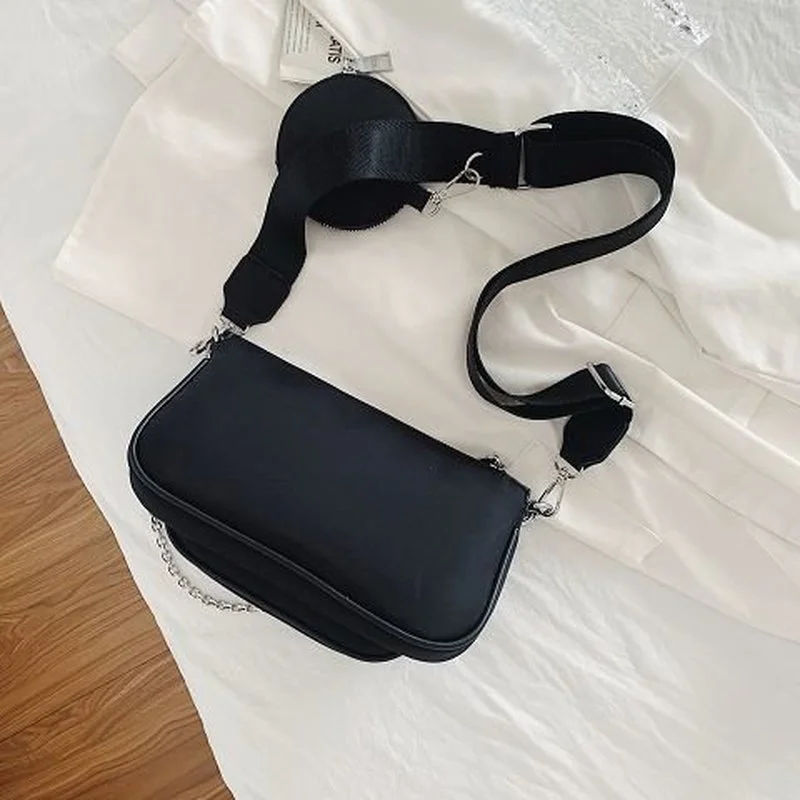 

Bags for Women 2021 Casual Convenient Shoulder Messenger Bags Classic Chain Purses and Handbags Luxury Designer Bag Bolso Mujer