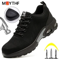 mjythf new work safety shoes men air cushion work sneakers steel toe shoes work boots men puncture proof%c2%a0protective shoes 2022