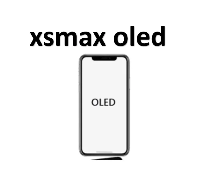 

OLED XSMAX SCREEN