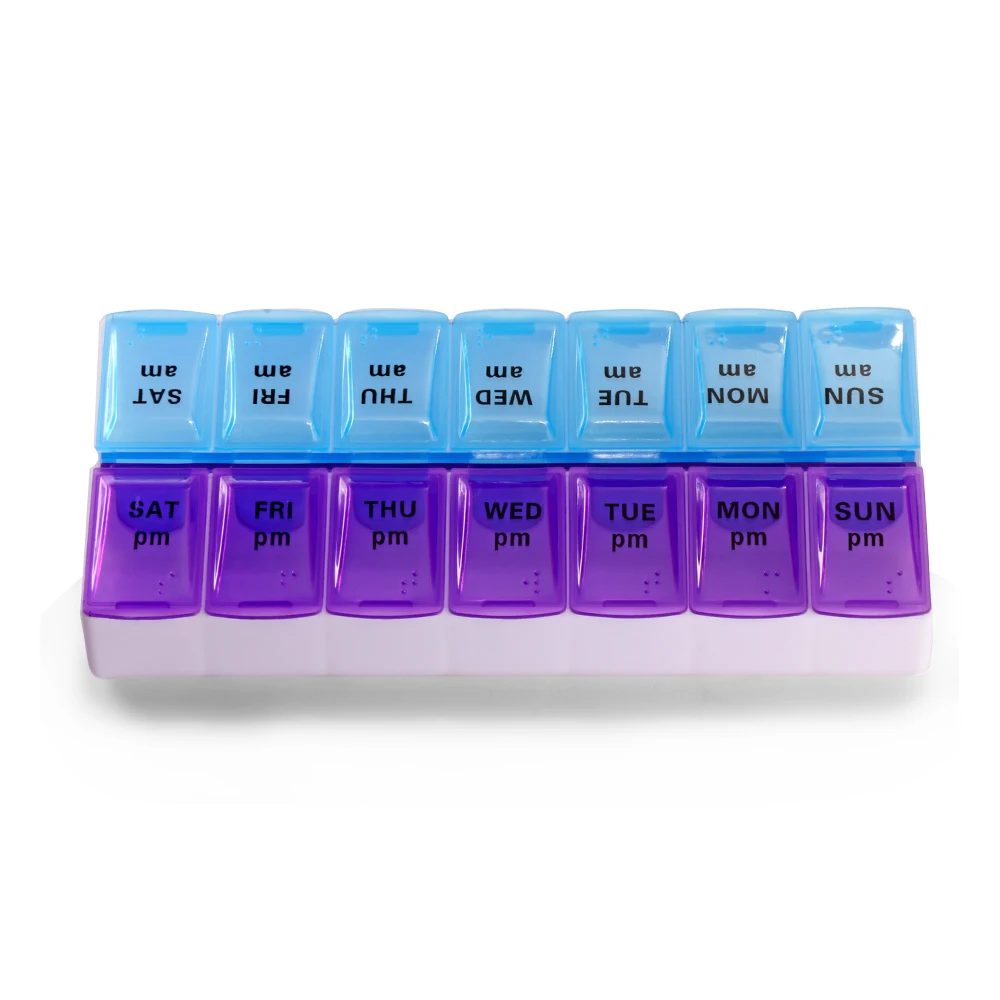 7 Days Weekly Pill Case Medicine Tablet Dispenser Organizer Box Splitters Storage Container | Дом и сад
