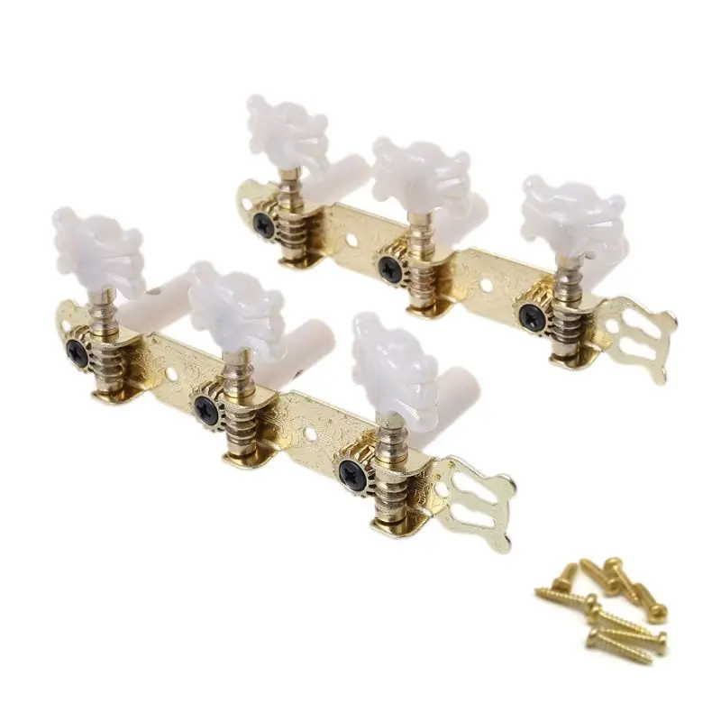 2 шт. тюнинг ключи Колки Сталь годен тон тюнеры для классической гитары