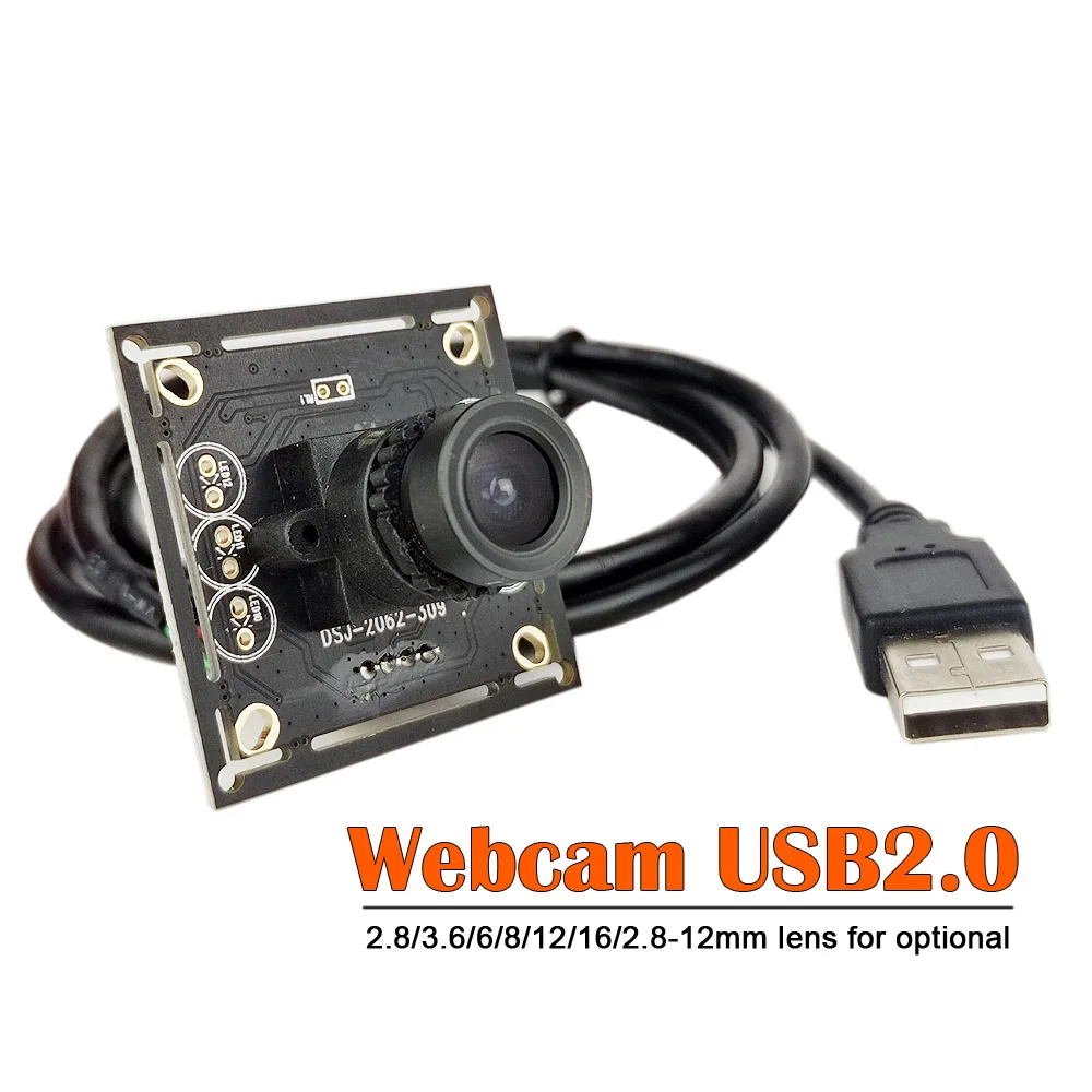 

Mini 720p Webcam USB Camera Module 1.0Megapixel UVC Plug Play CMOS Sensor USB2.0 Cam For Windows/Linux/Android/Computer