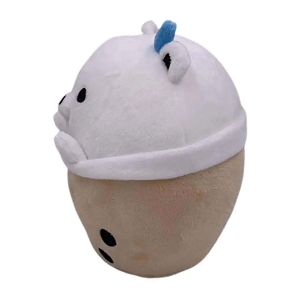 Плюшевый медведь с молочным чаем высокая имитация гибкость декоративная игрушка