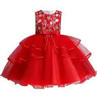 Новогоднее платье для маленьких девочек KEAIYOUHUO, новинка 2020 года, платье принцессы для девочек, детское вечерние на день рождения, детская одежда на 10 лет