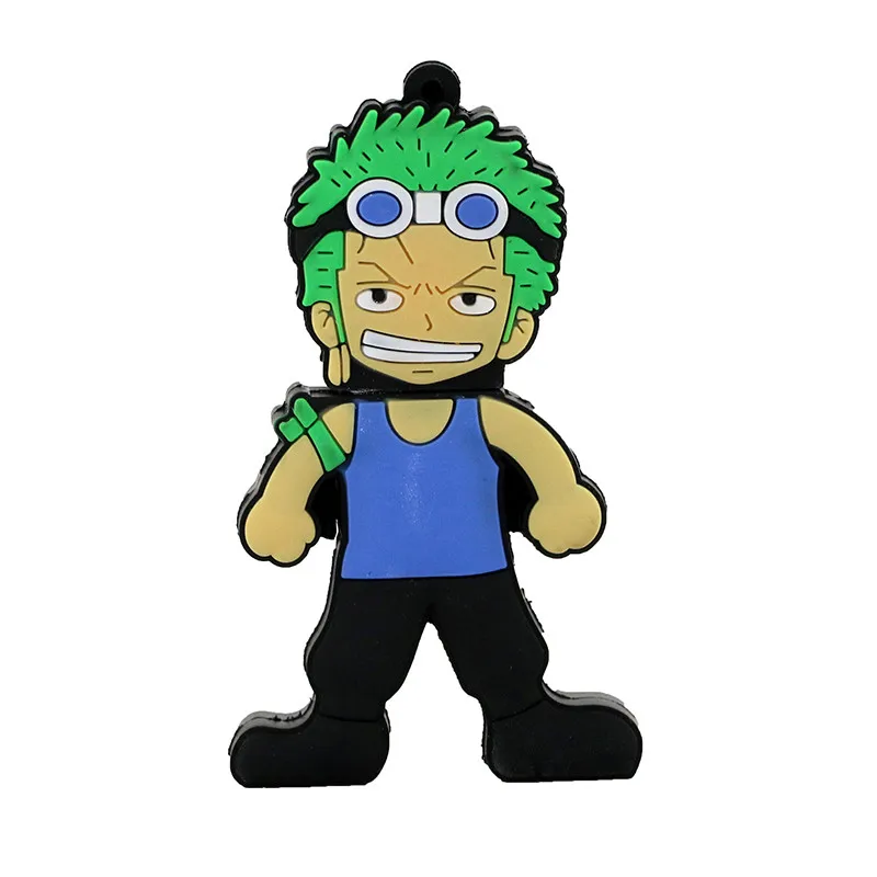 3 JASTER one piece 64 Гб USB флеш-накопитель 4 ГБ USB 2,0 Мультфильм Луффи U диск 16 Гб флэш-накопитель 32 Гб Флешка 8 Гб 128 ГБ USB карта памяти - Цвет: 3