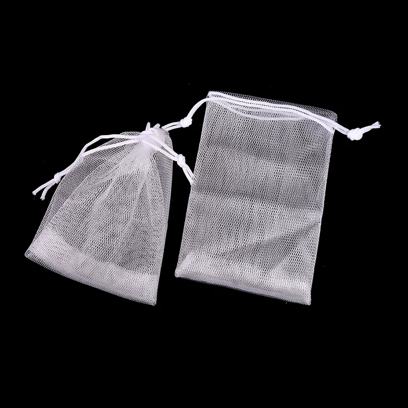

2pcs Mesh Bath Sponges Bag Soap Bag Foam Mesh Soaped Glove For Foaming Cleaning Bath Soap Net Bathroom Cleaning Gloves 3sizes
