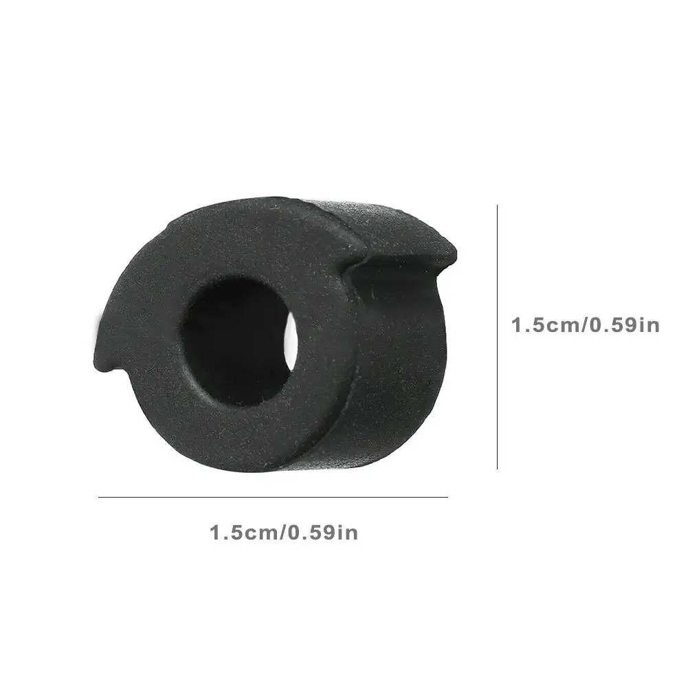 2 Pieces ACCESSORIES Shockproof Round Tool Electric Scooter Solid Silicone Cushion Folding Protector For Ninebot ES1 ES2 ES4 | Спорт и
