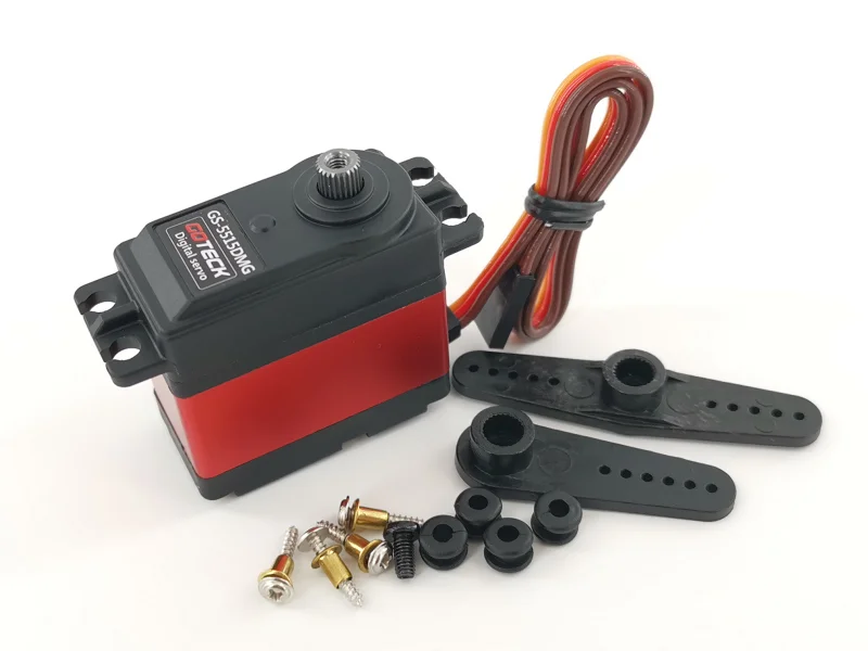 Цифровой сервопривод GOTECK GS-5515DMG RC из титанового сплава алюминиевый корпус