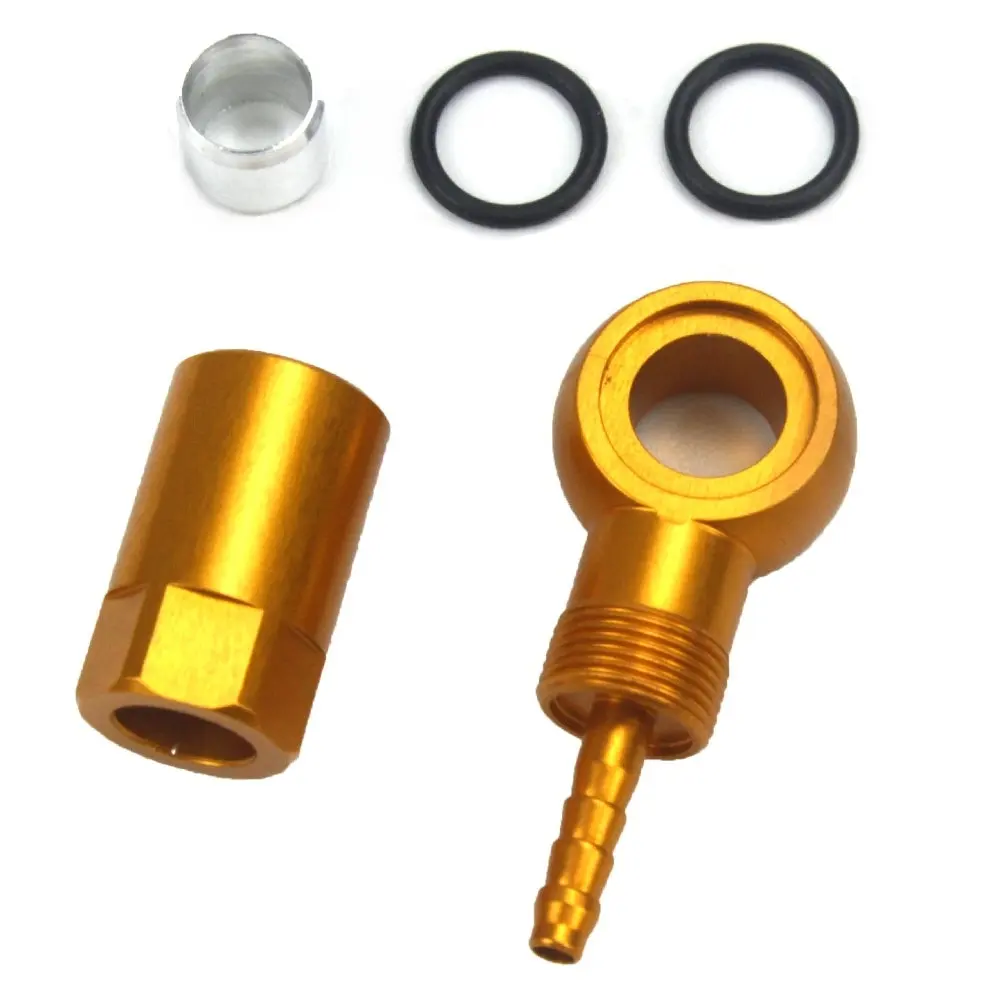 Гидравлические дисковые тормоза комплект трубок оливкового коннектор