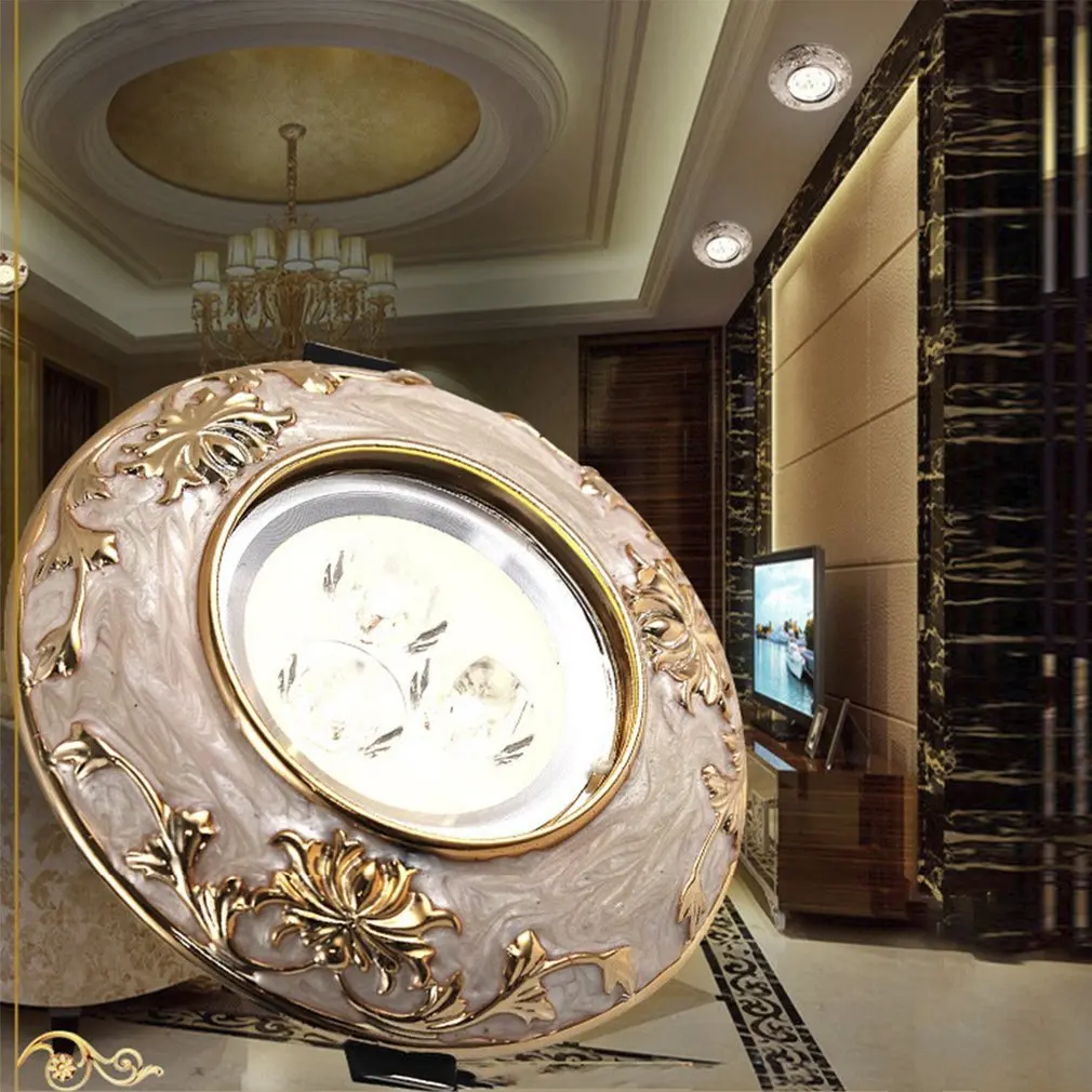 ICOCO классический 3 Вт светодиодный потолочный светильник смоляная панель