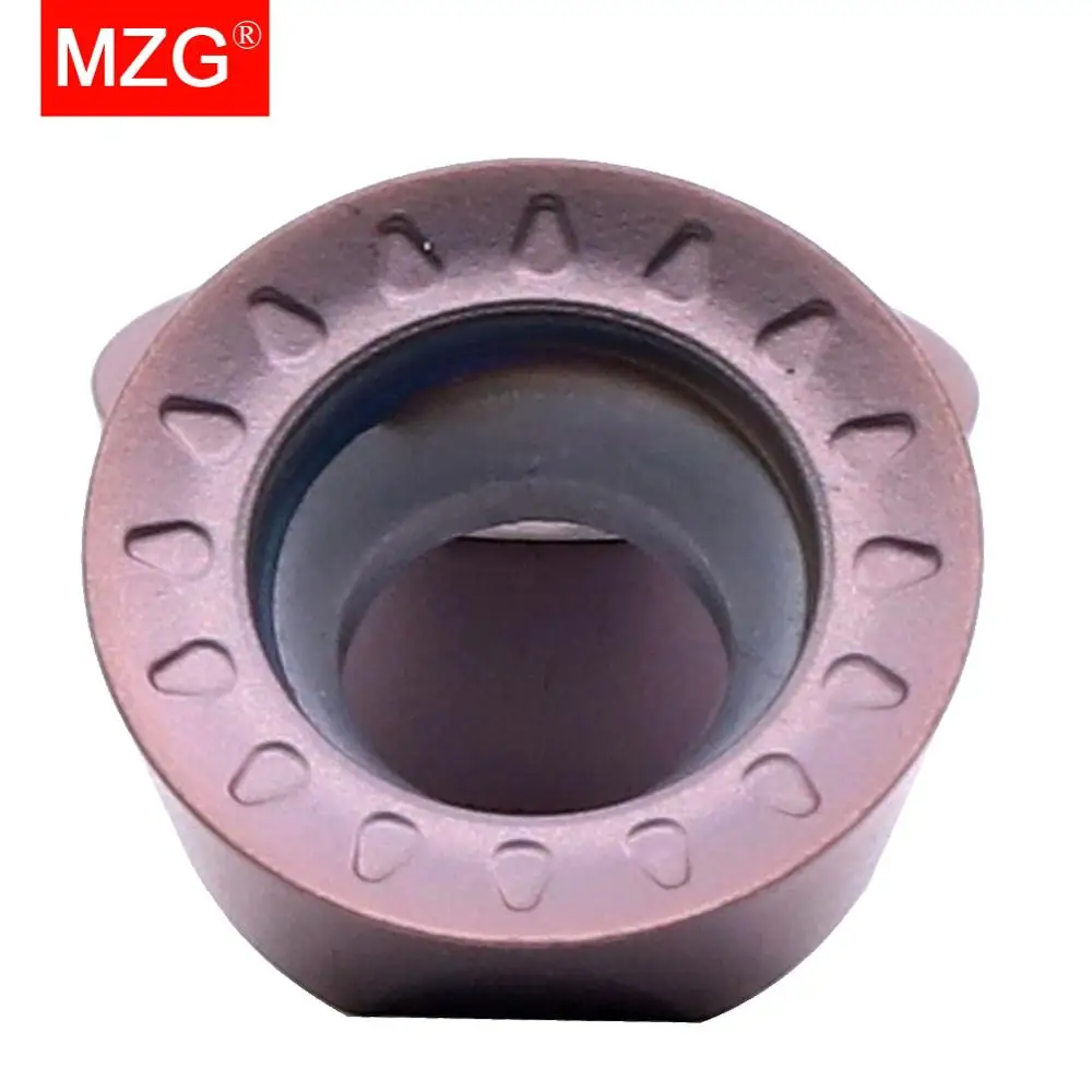 

MZG 10PCS RPMT 1204 10T3 08T2 MOE JS ZP152 CNC Carbide Turning Stainless Steel Machining EMR Milling Cutter Inserts
