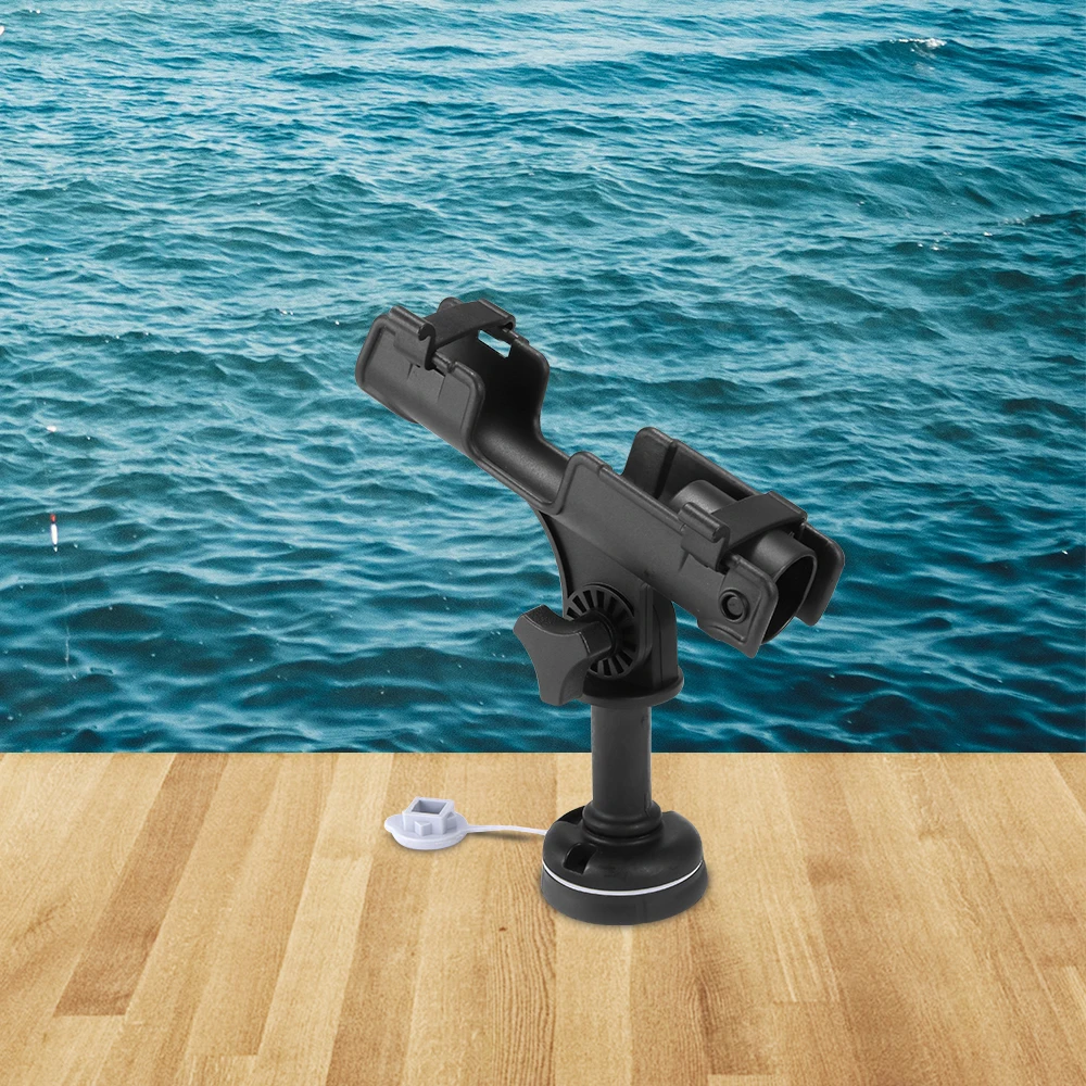 

1PCS Fishing Support Rod Holder Bracket Kayaking Yacht Fishing Tackle Tool Strong 360 Degrees Rotatable Accessories Pole Bracket